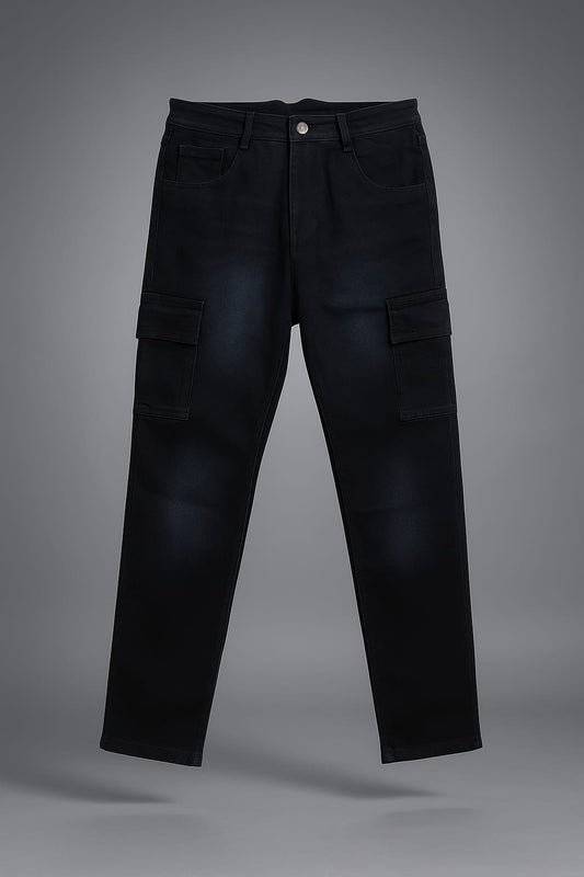The MONO_FORM Structured Cargo Jeans